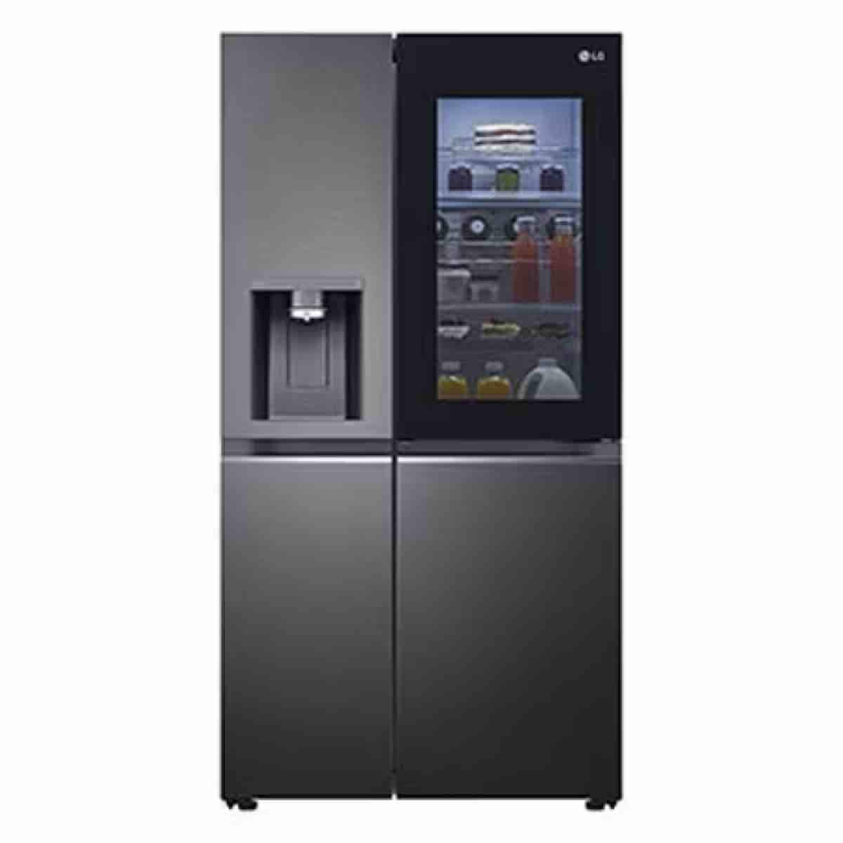 Knock Twice, See Inside, 635 Ltr InstaView Door-in-Door™, Side-by-Side Refrigerator